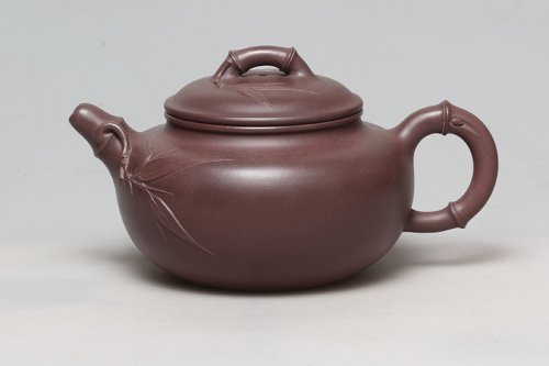 王育春紫砂壶 竹福壶 