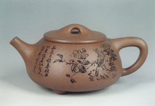 沈国强紫砂壶 石瓢2 