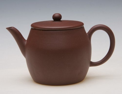孟勤紫砂壶 孟臣平盖 