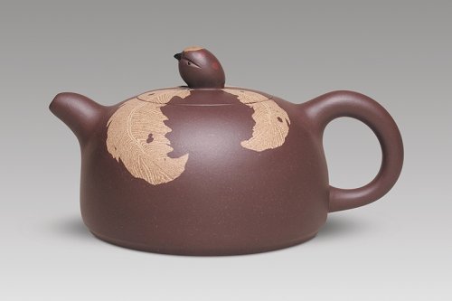 吴小卫紫砂壶 大听雨 