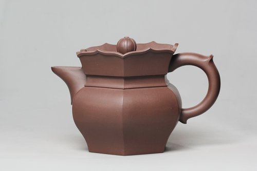 毛文杰紫砂壶 僧帽 