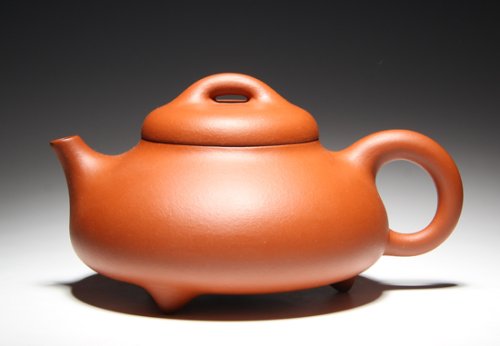 王小苏紫砂壶 三角石瓢 