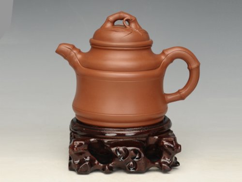 张佩紫砂壶 竹鼎   容量：300cc 