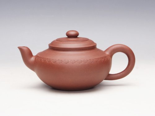 陈国伟紫砂壶 扁线 