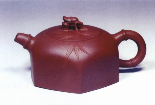 沈国强紫砂壶 大方竹 