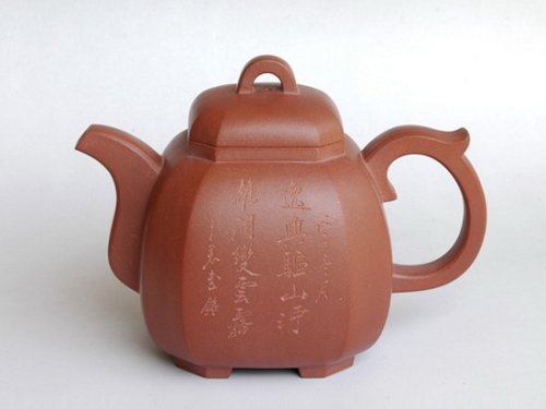 周可明紫砂壶 汉八方5 