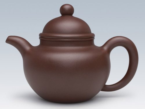 周奇鸣紫砂壶 掇球壶 