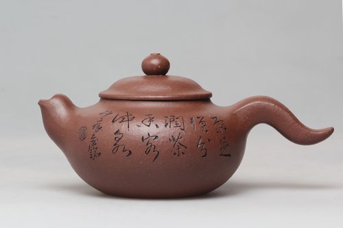 尹优群紫砂壶 飞天 