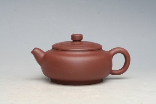 蒋升紫砂壶 玉扁 