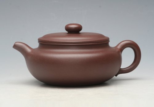 魏兰清紫砂壶 扁福 