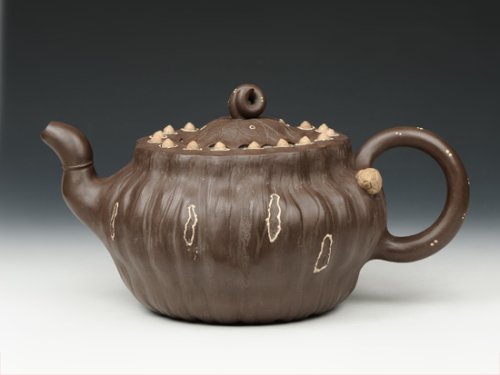 吕伟紫砂壶 大莲子 