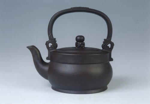 高海江紫砂壶 双龙提梁 