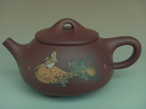 李经强紫砂壶 乡情 
