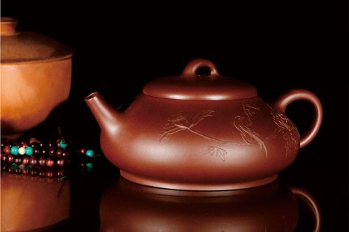 吴菊芳紫砂壶 奇瓢 