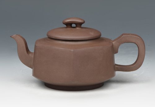 董建忠紫砂壶 六方梁新桥 