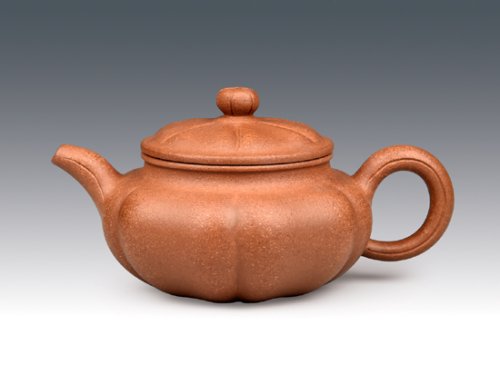 冯盘军紫砂壶 葵仿古 