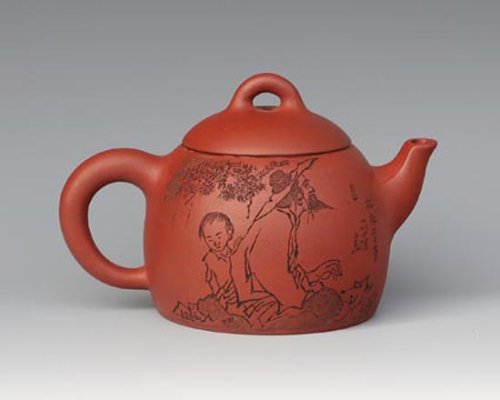 吉涛紫砂壶 秦权 