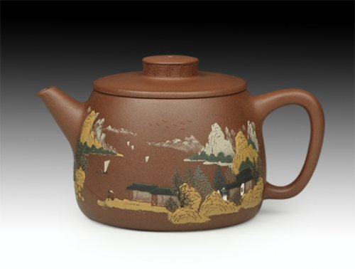 王兰芳紫砂壶 汉中壶 