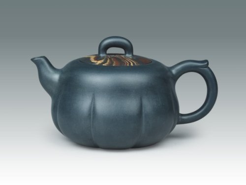 姜建荣紫砂壶 绞泥 