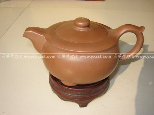 陈盘新紫砂壶 一团和气420cc 