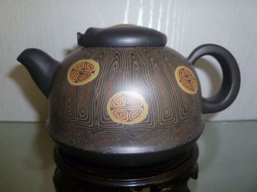 陈礼兴紫砂壶 嬉戏壶 