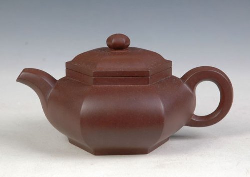 许建生紫砂壶 长六方 