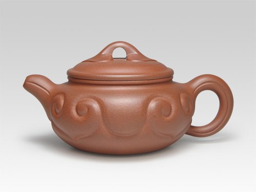 杨景义紫砂壶 仿古如意 