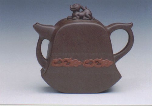 毛顺洪紫砂壶 天录辟邪 