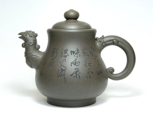 姜建荣紫砂壶 凤鸣 