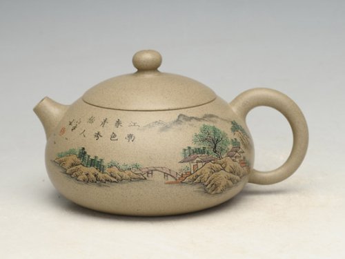 邵文紫砂壶 倒把西施 