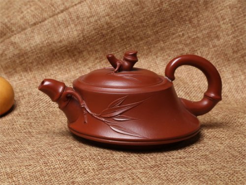 张佩紫砂壶 竹韵 