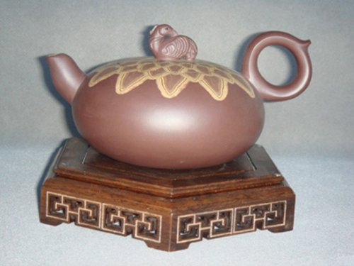 尹盘军紫砂壶 春暖江水鸭先知壶 
