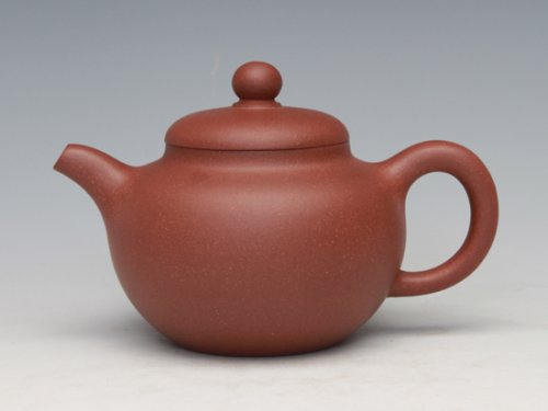 周奇鸣紫砂壶 掇圆壶（程艳 制） 