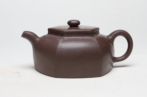 高文萍紫砂壶 六方砂 