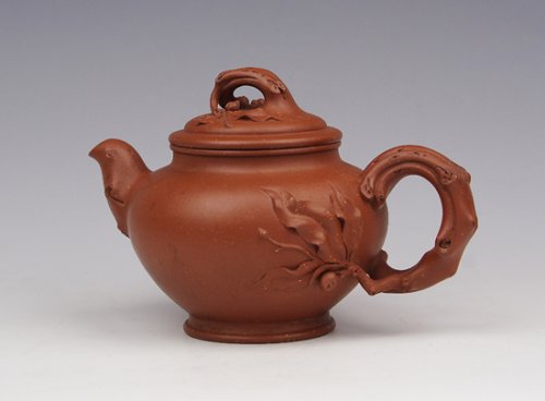 潘月初紫砂壶 桃报春 