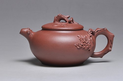 朱俊锋紫砂壶 牡丹之歌 