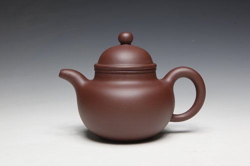 鲍苑欣紫砂壶 掇球 