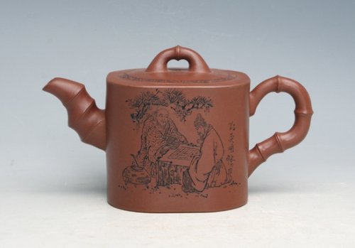 陈凤娟紫砂壶 高竹段 