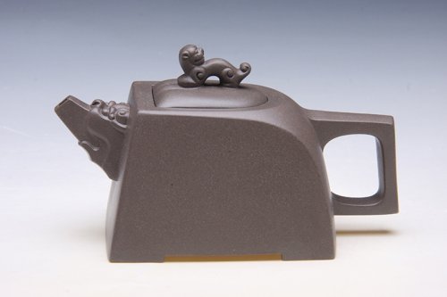 周赛英紫砂壶 卧虎 