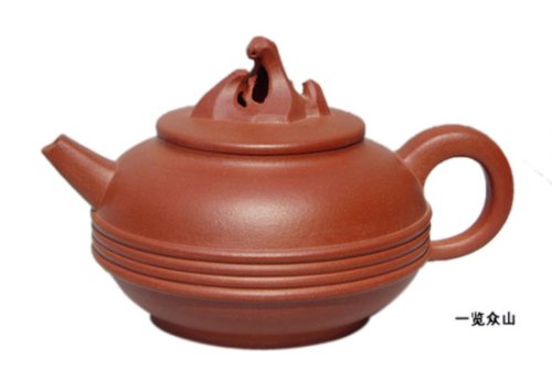 鲁文琴紫砂壶 一览众山 