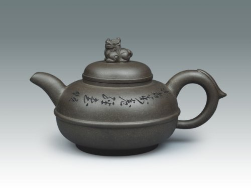 姜建荣紫砂壶 如意麒麟 