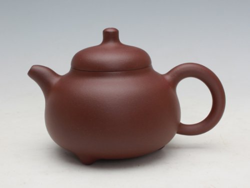 眭龙俊紫砂壶 乳鼎 