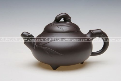 黄丽萍(大)紫砂壶 乳竹1 