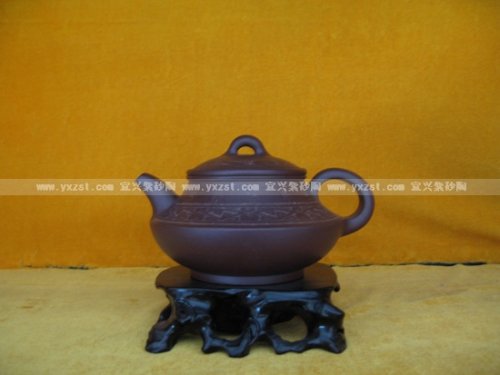 石泉紫砂壶 汉韵壶 
