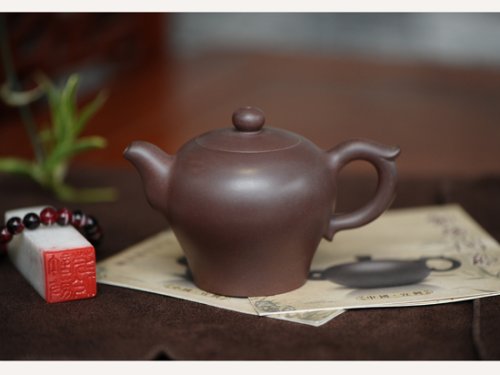 许敏芳紫砂壶 狮灯 