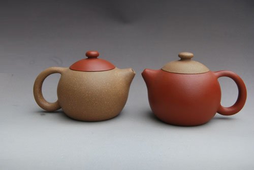 徐鸣紫砂壶 倒把西施鸳鸯对壶 