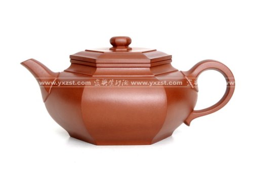 周寅福紫砂壶 大彬六方<周寅福> 