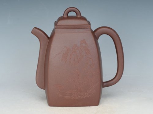 邵文紫砂壶 汉方 