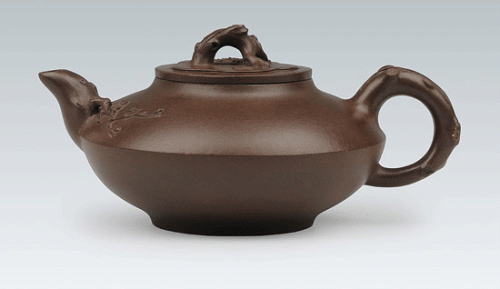 华建中紫砂壶 合梅 