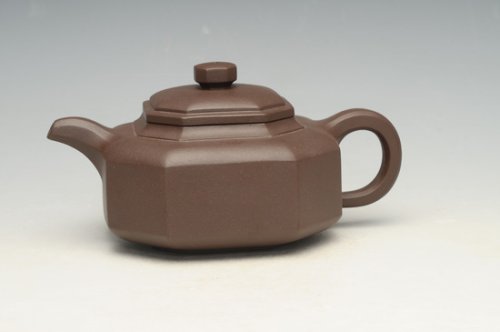 储栋平紫砂壶 矮八方 
